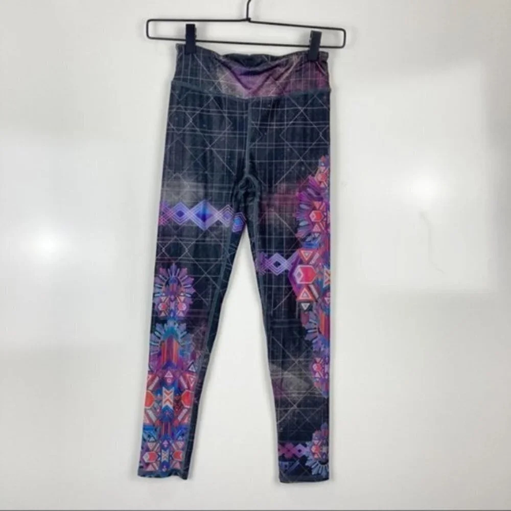 Evolution and Creation Printed Leggings Sz XS